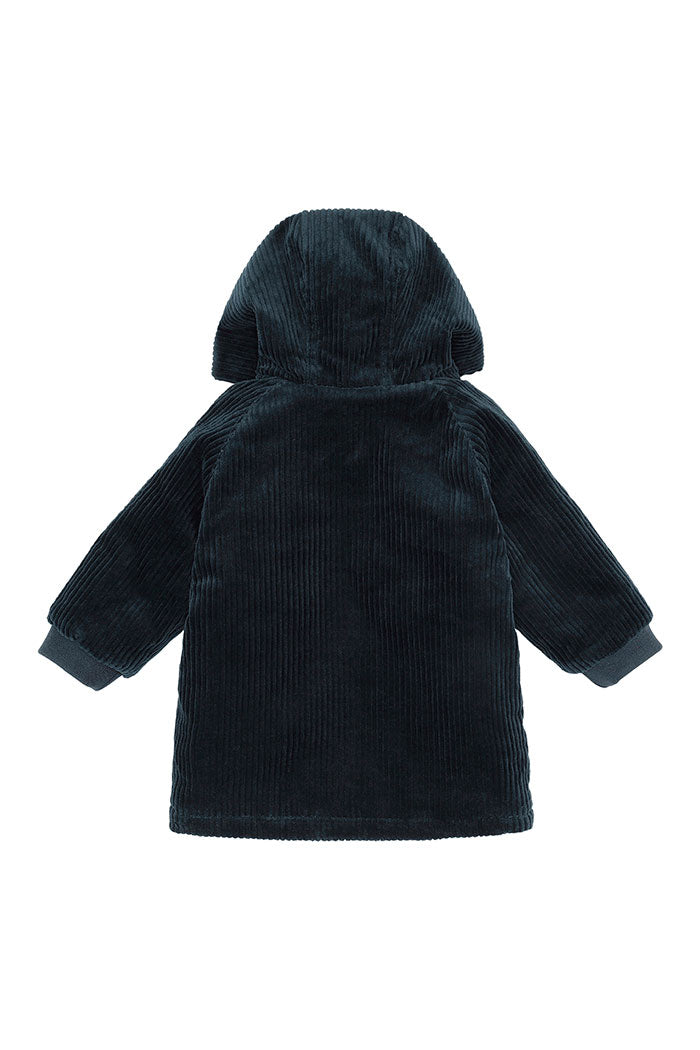 Basil Jacket Blueberry Fuzzy Emb