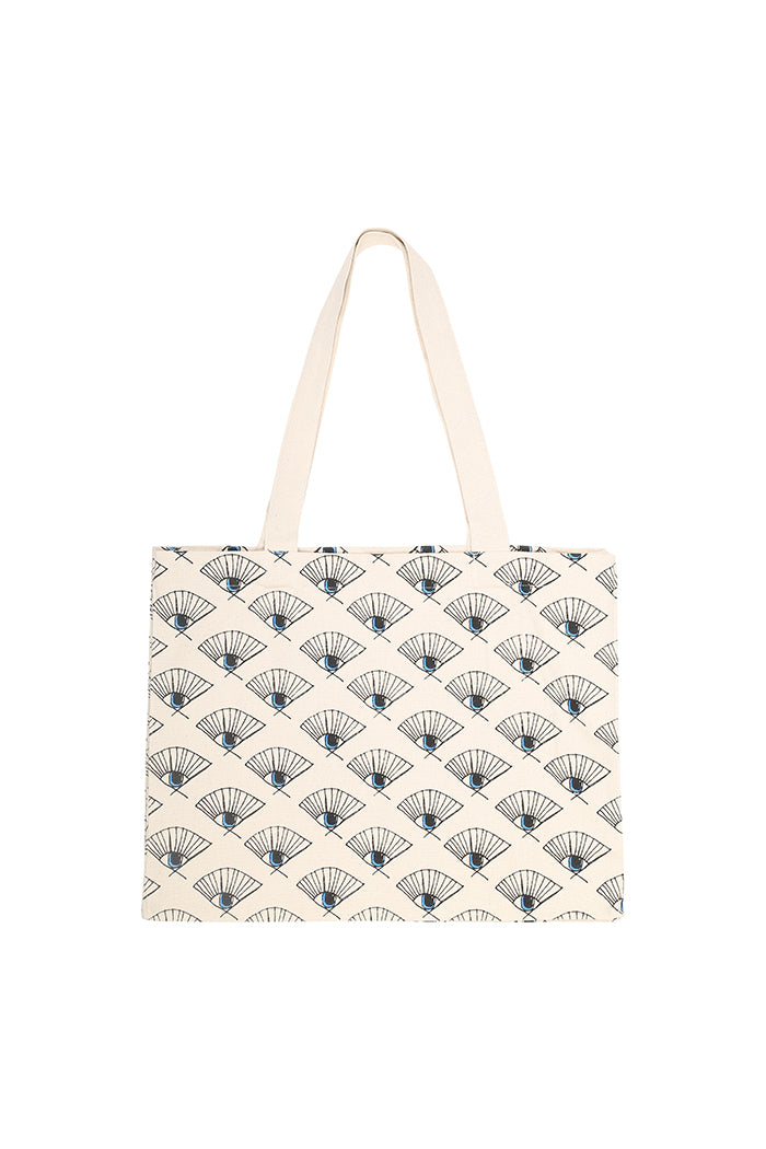 Canvas Shoulder Bag AOP Eyefan
