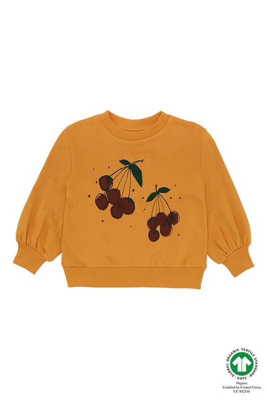 Elvira Sweatshirt Inca Gold Very Berry