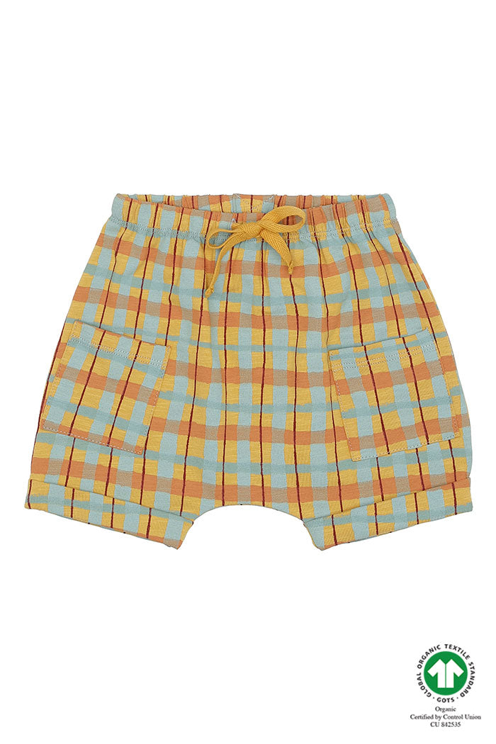 Flair Shorts Narcissus AOP Check