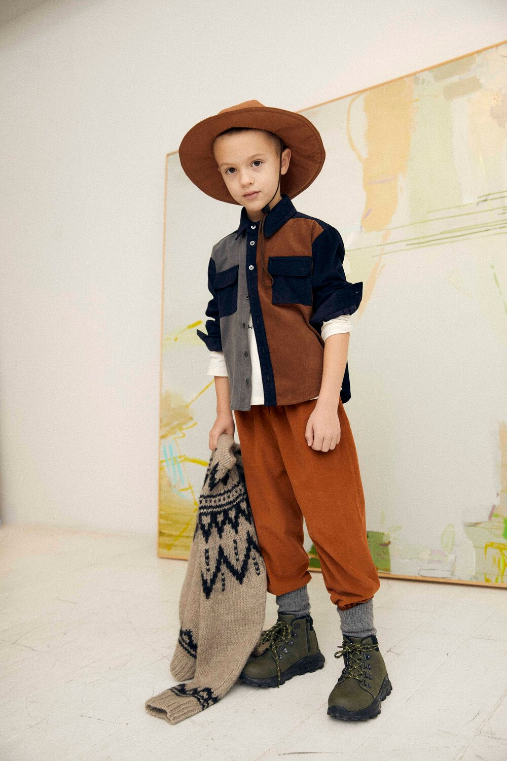 Lois Shirt Patchwork