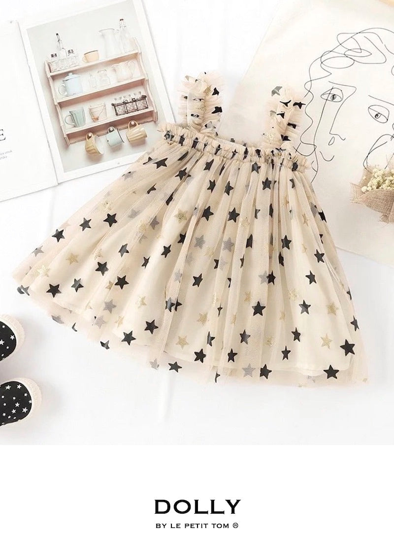 2 Way Tutu Dress Klänning Black Stars