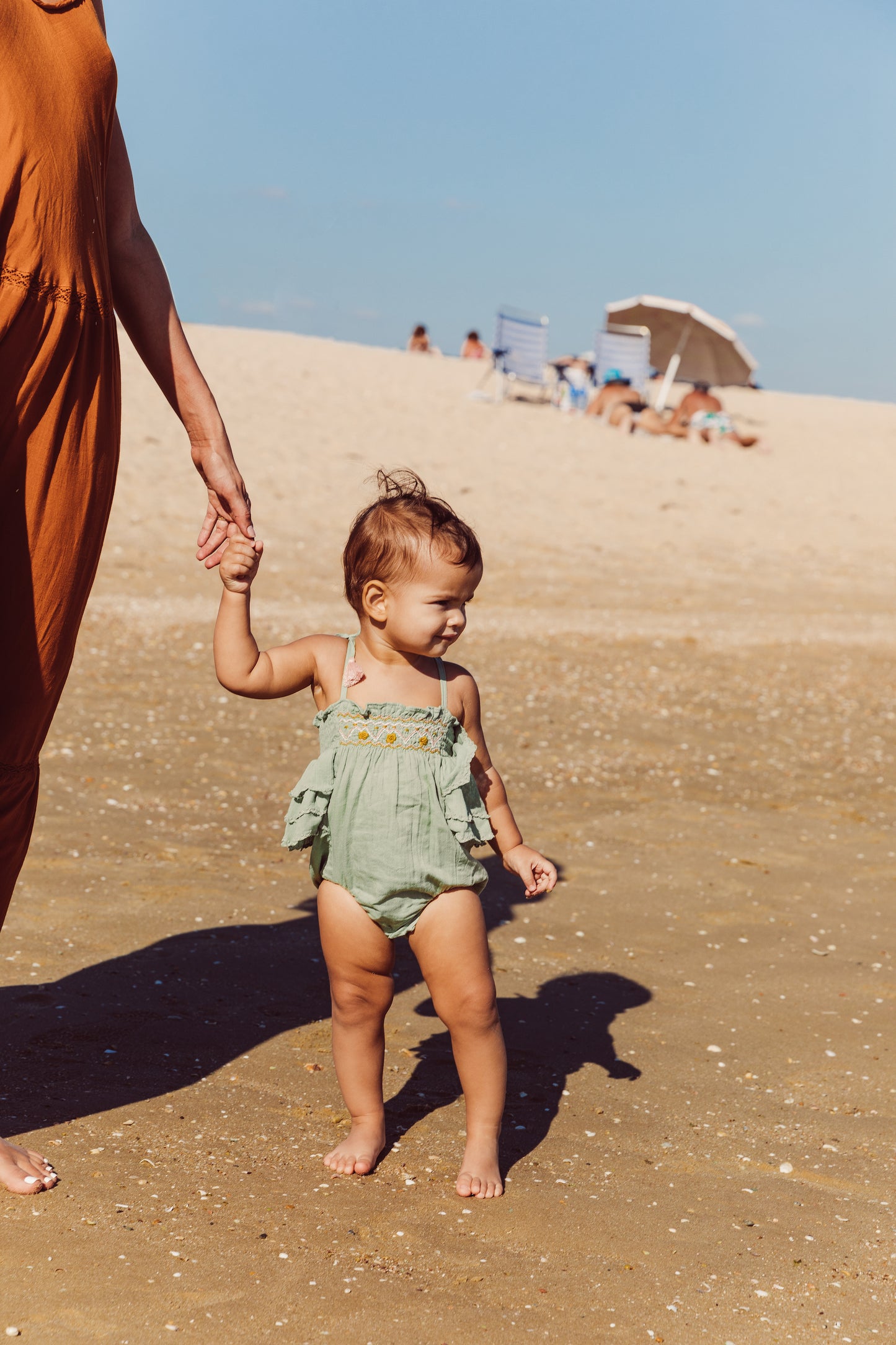 Emmaline Rompers Olive