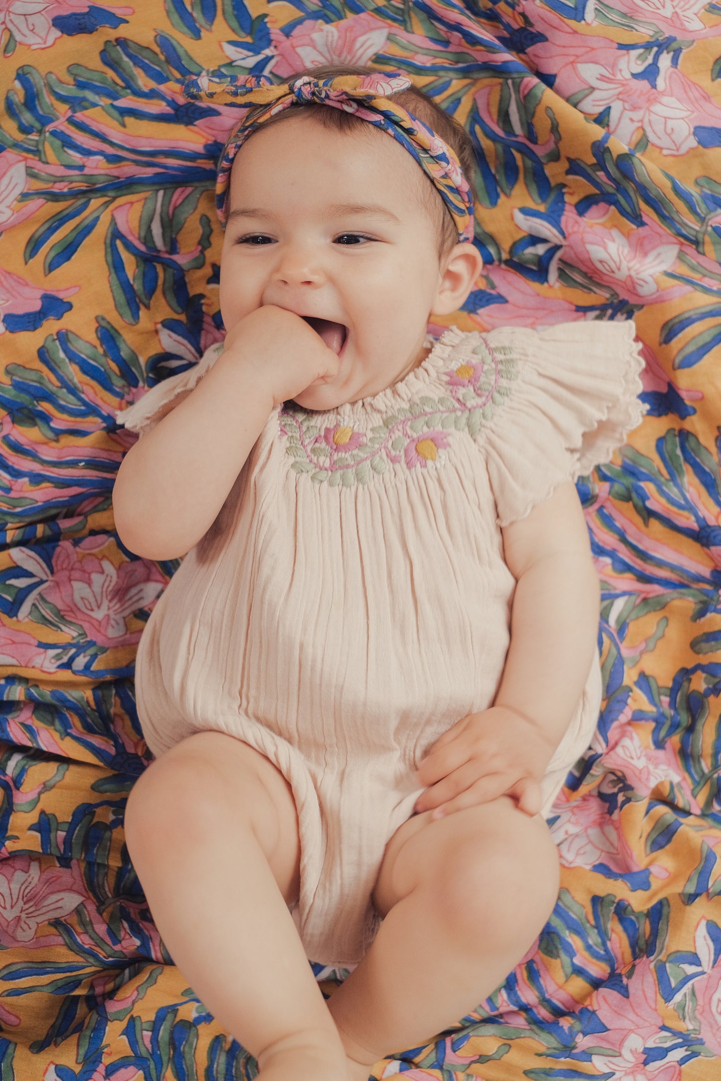Josephine Romper Petale