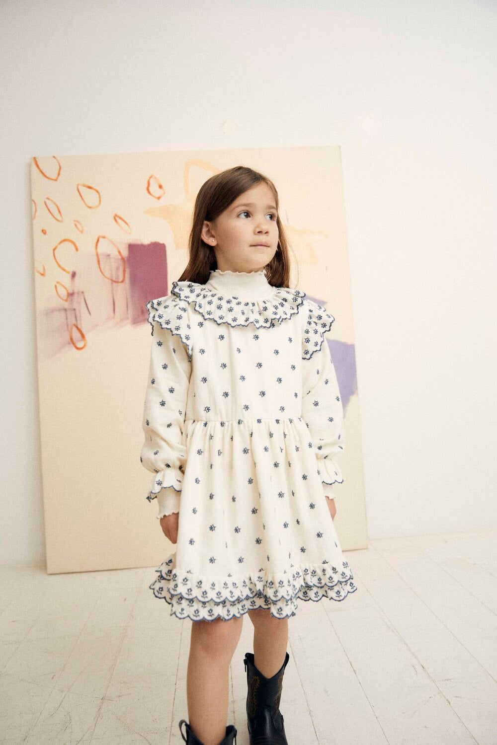 Gilda Dress Natural & Moroccan