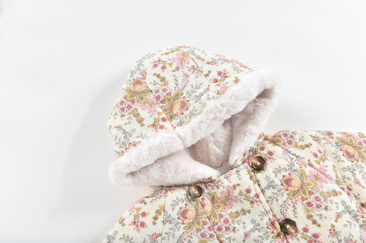 Bacani Rock Cream French Flowers