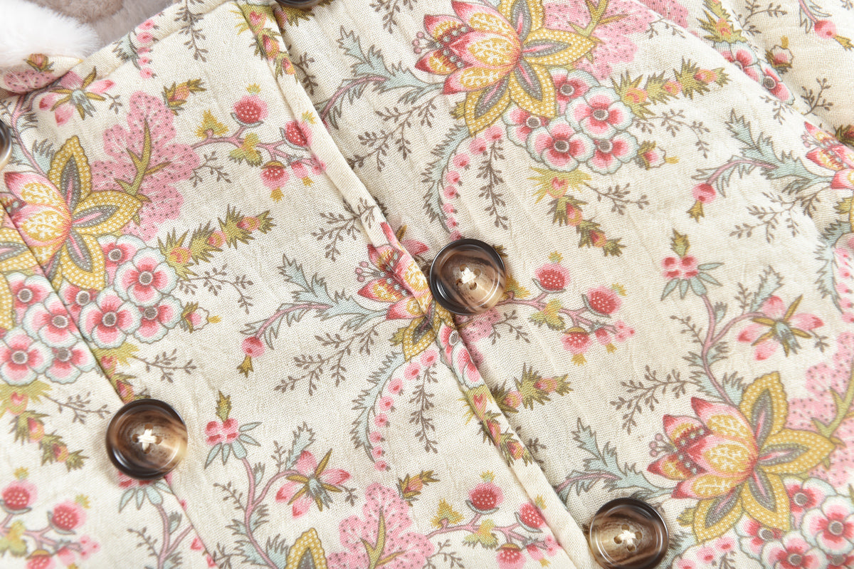 Bacani Rock Cream French Flowers