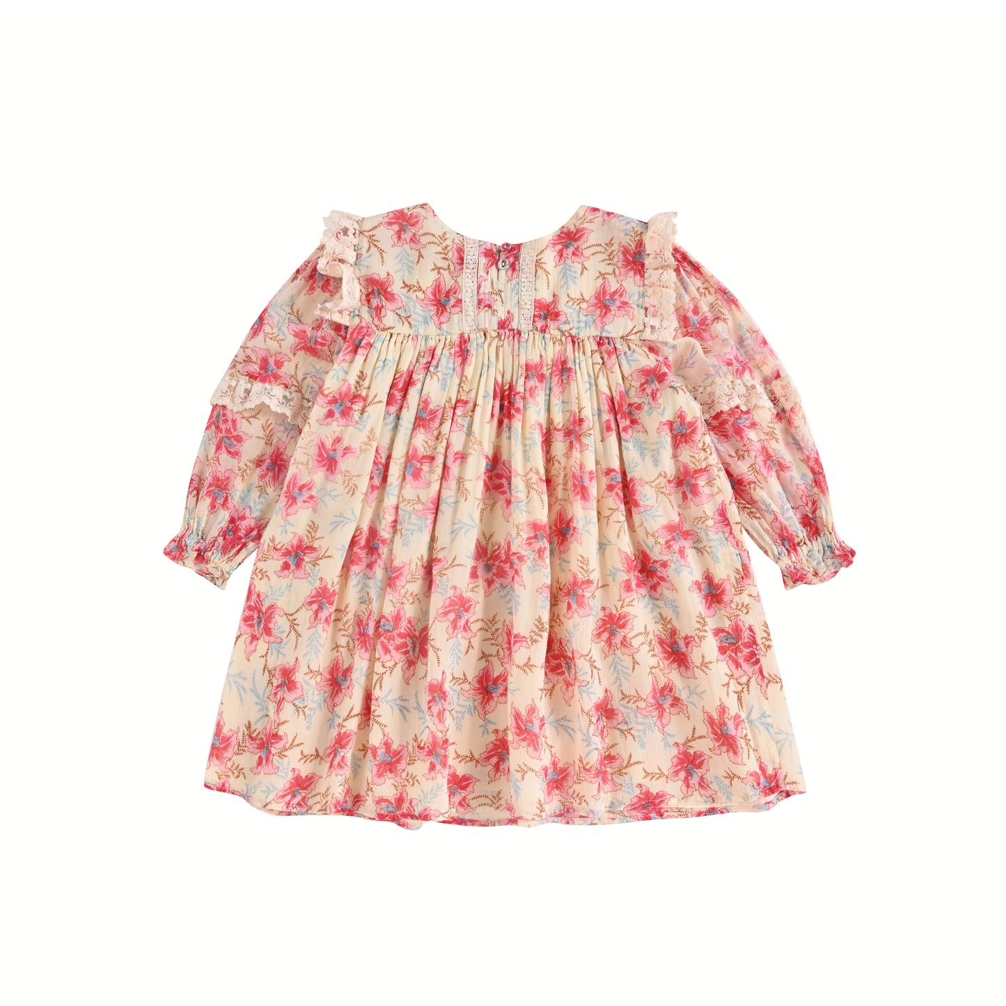 Arinola Dress Raspberry Flowers