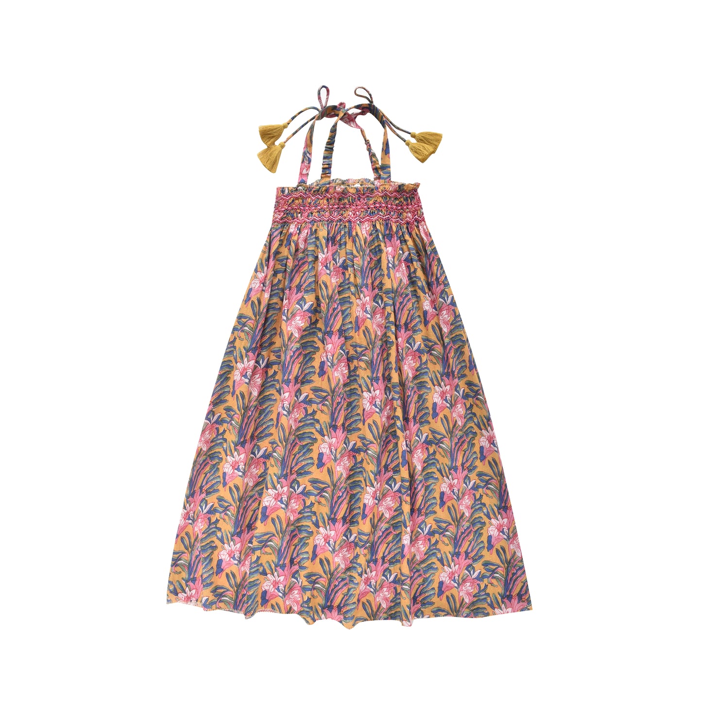 Marceline Dress Honey Flower