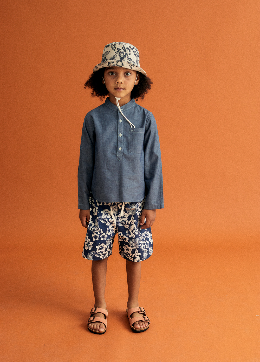 Hibiscus Bermuda Print