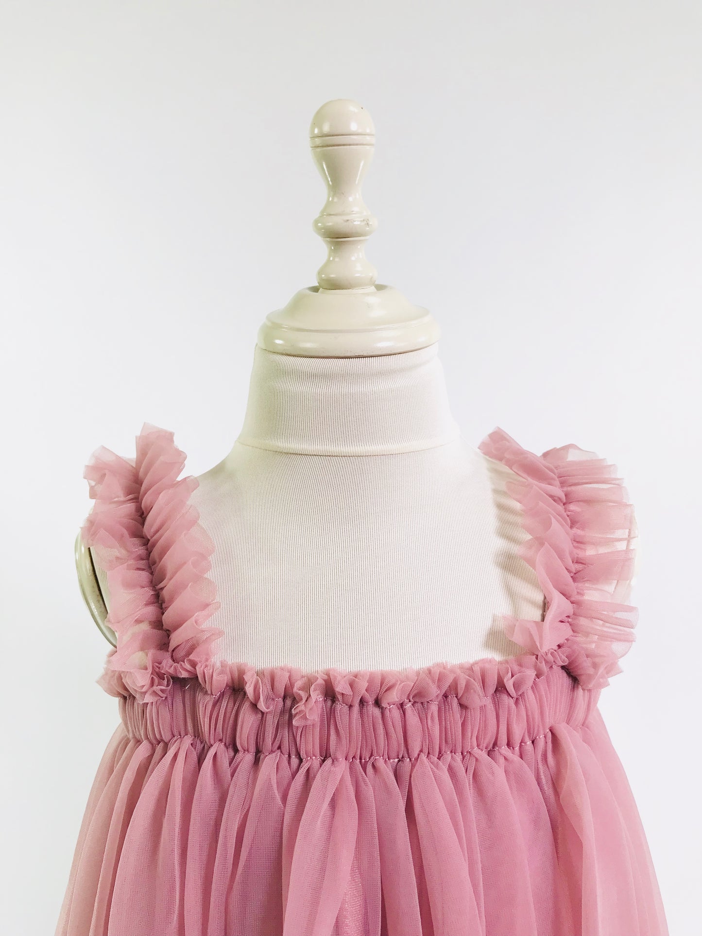 TUTU Dress Beach Cover up Klänning Mauve