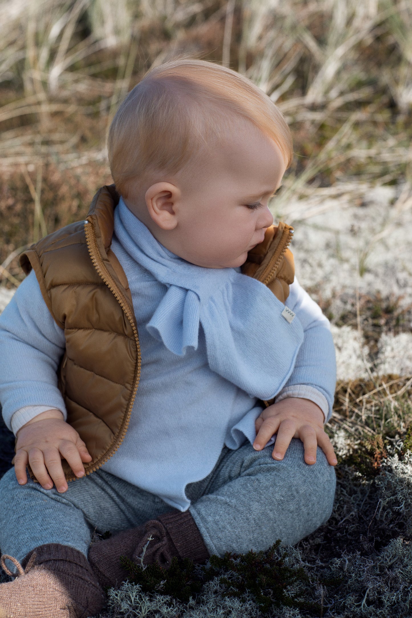 Tammie, Baby blouse- Soft Cloud