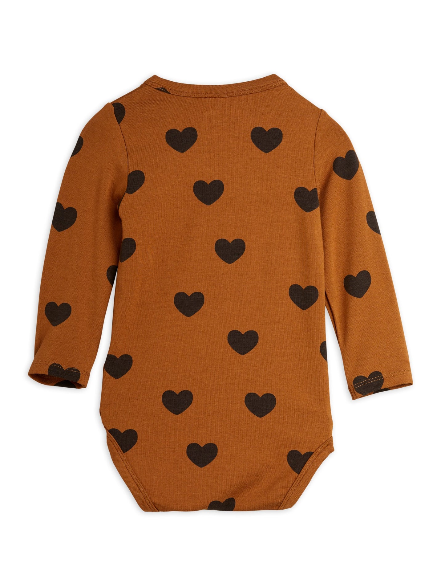 Basic Hearts Långärmad Body Brun