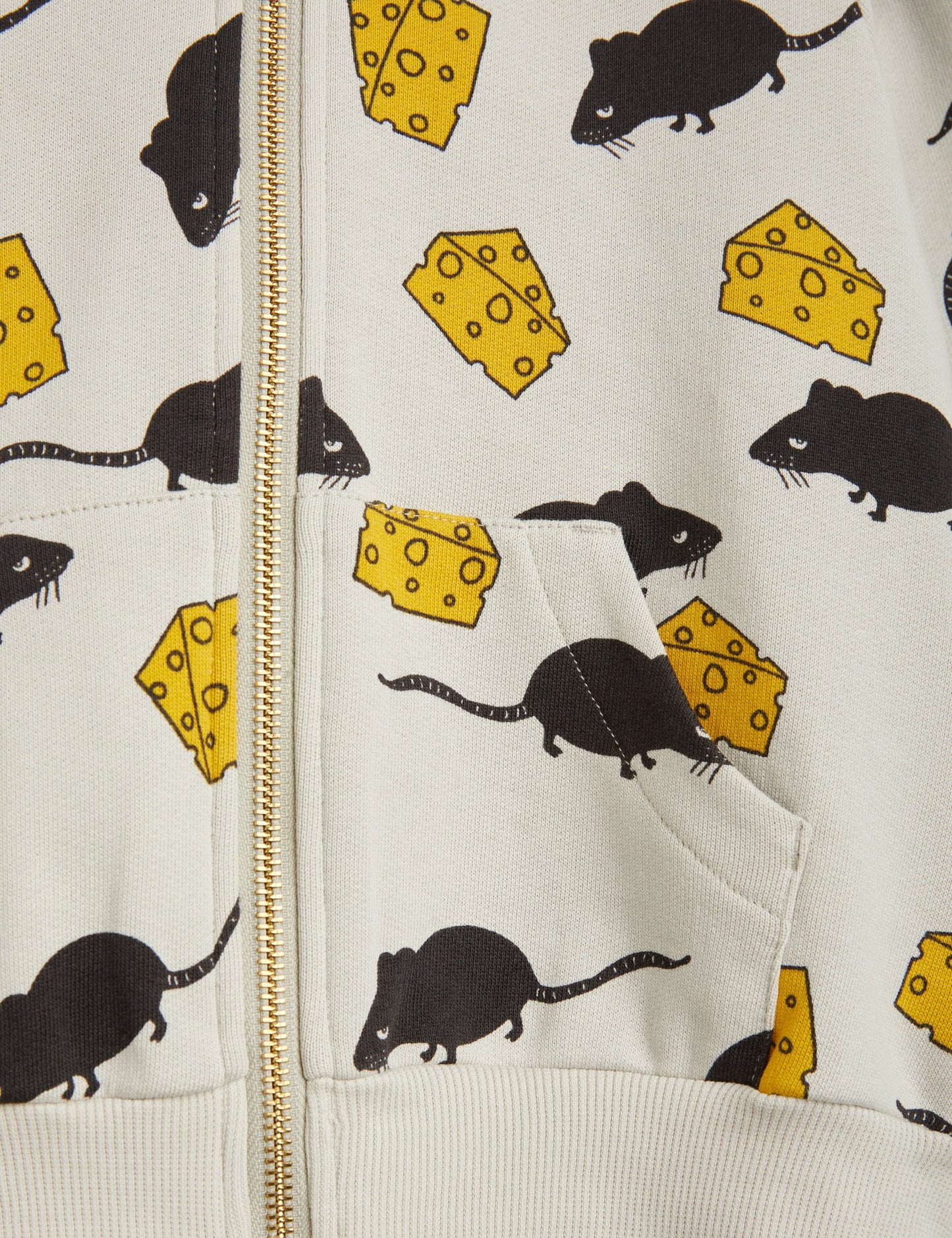 MOUSE HOODIE MED DRAGKEDJA