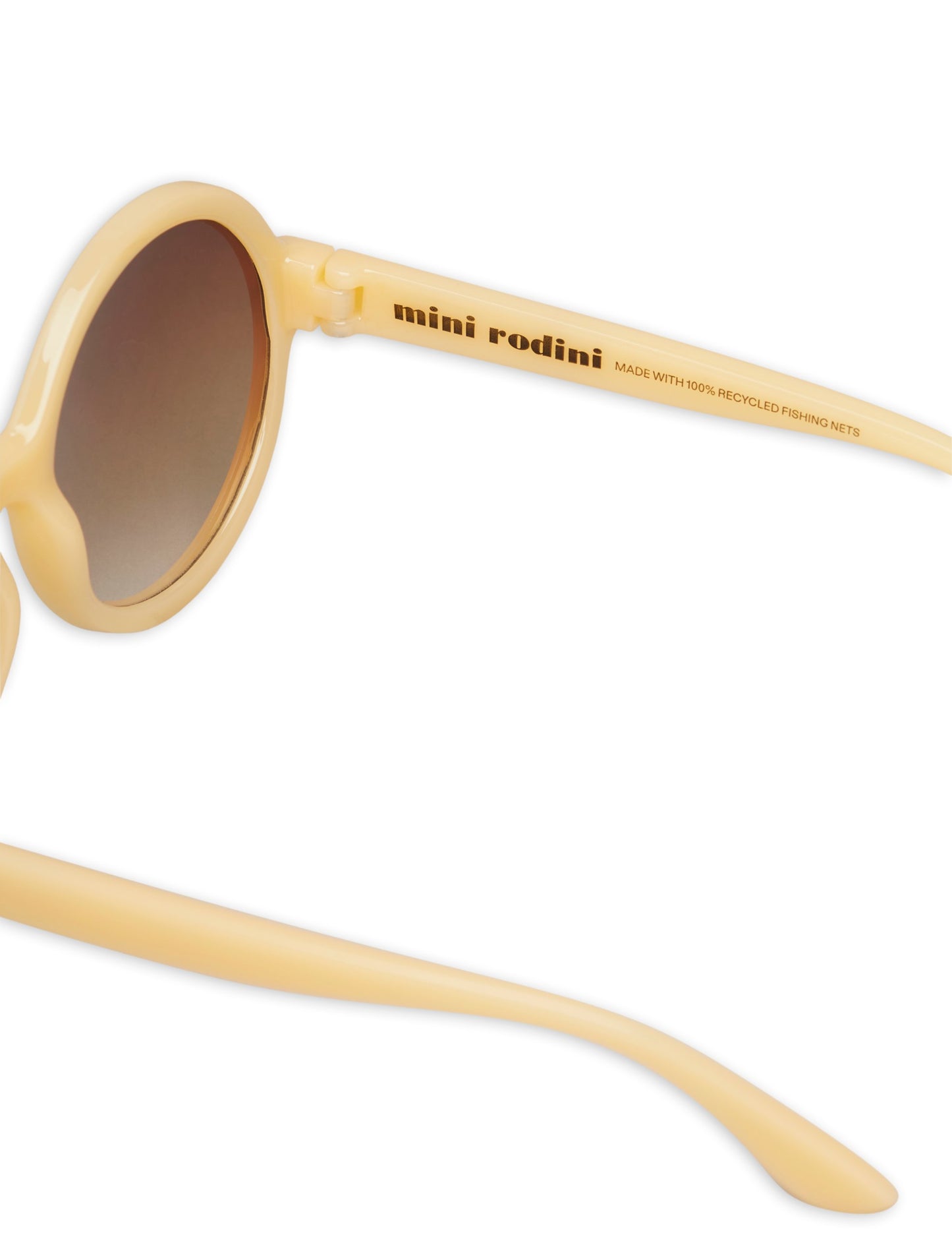 Runda Solglasögon Beige