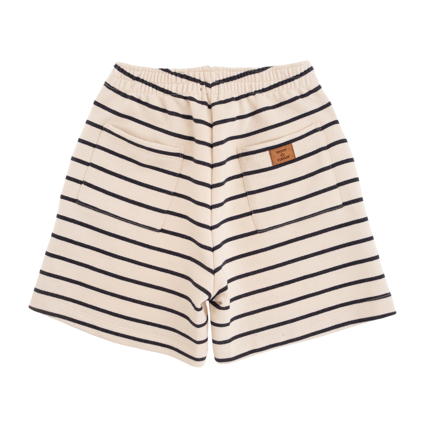 Stripped Boy Shorts Blue