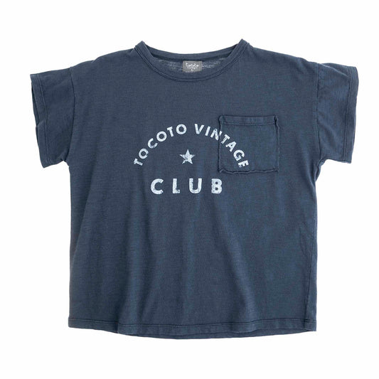 T-Shirt "TOCOTO VINTAGE CLUE" Blue