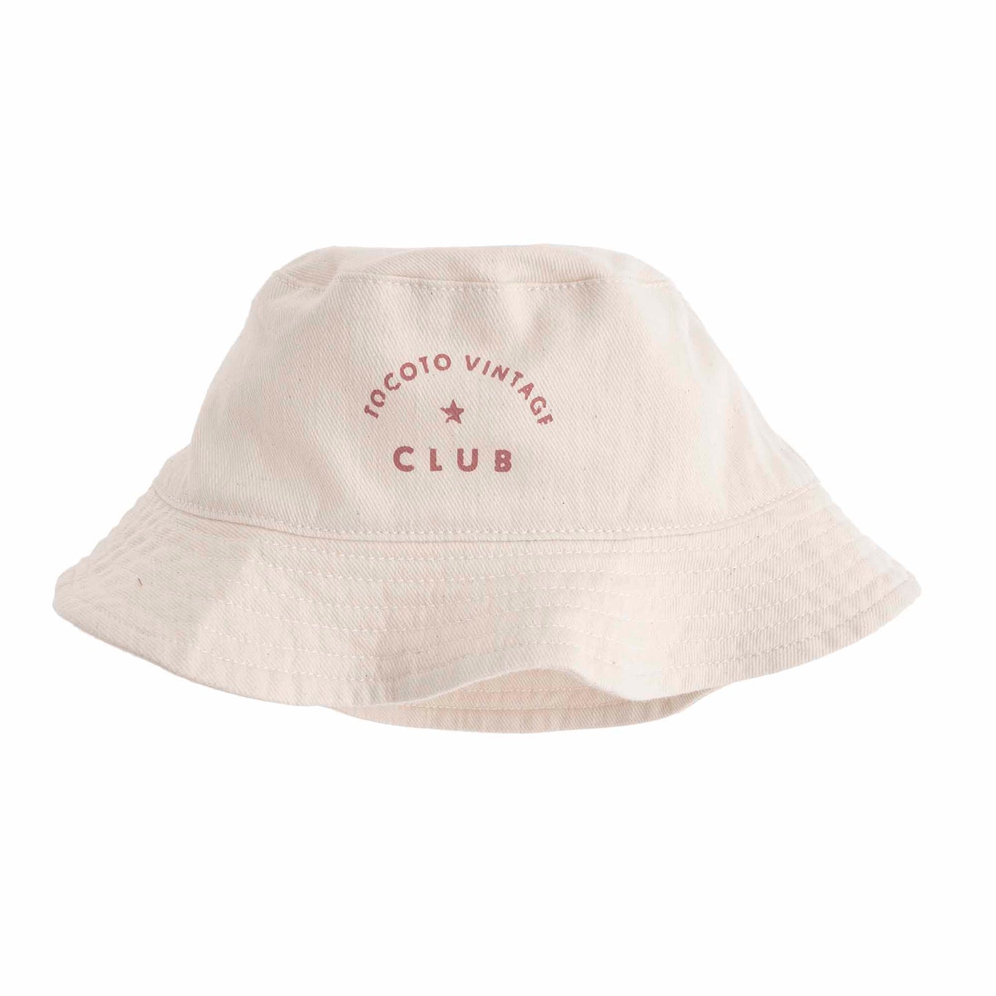 Denim Cap "TOCOTO VINTAGE CLUE" Ecru