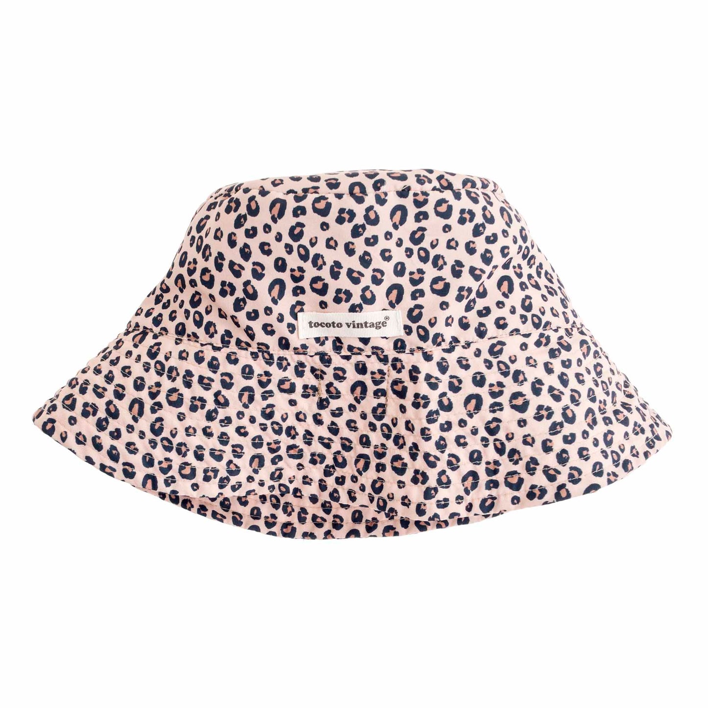 Animal Print Cap Light Brown