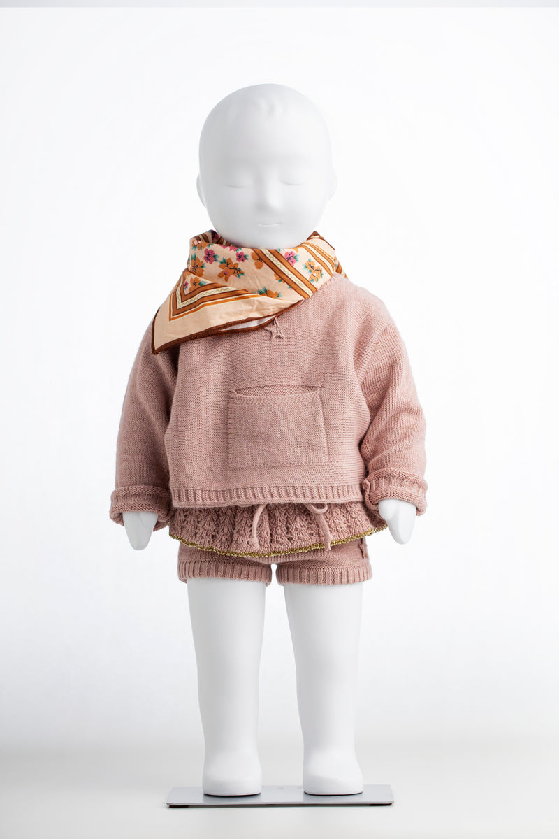 Knited Baby Jersey pink