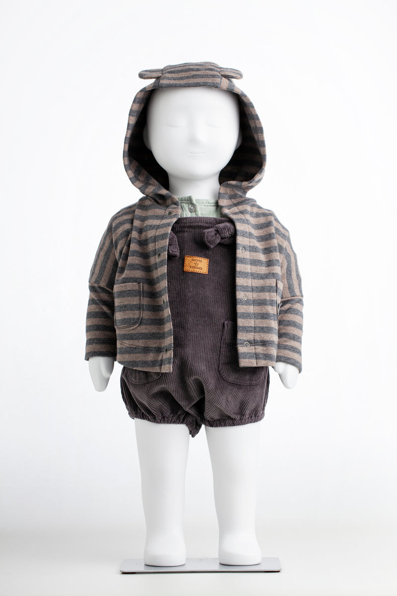 Baby Corduroy dark grey