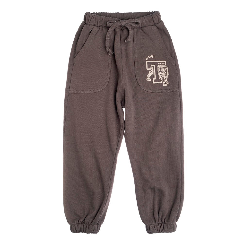 Kid Fleece Pants dark grey
