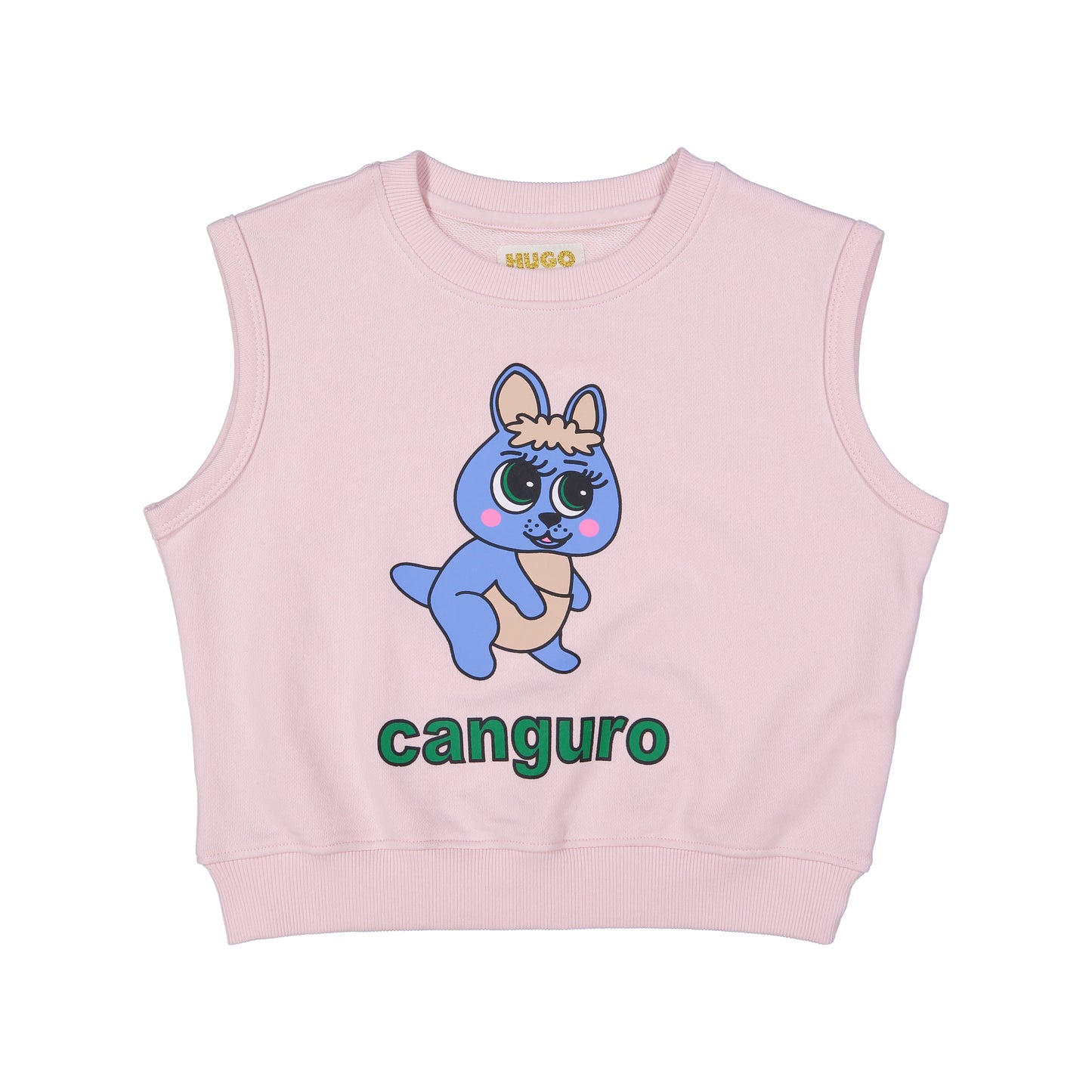 Short Sleeve Sweatshirt Canguro Chest