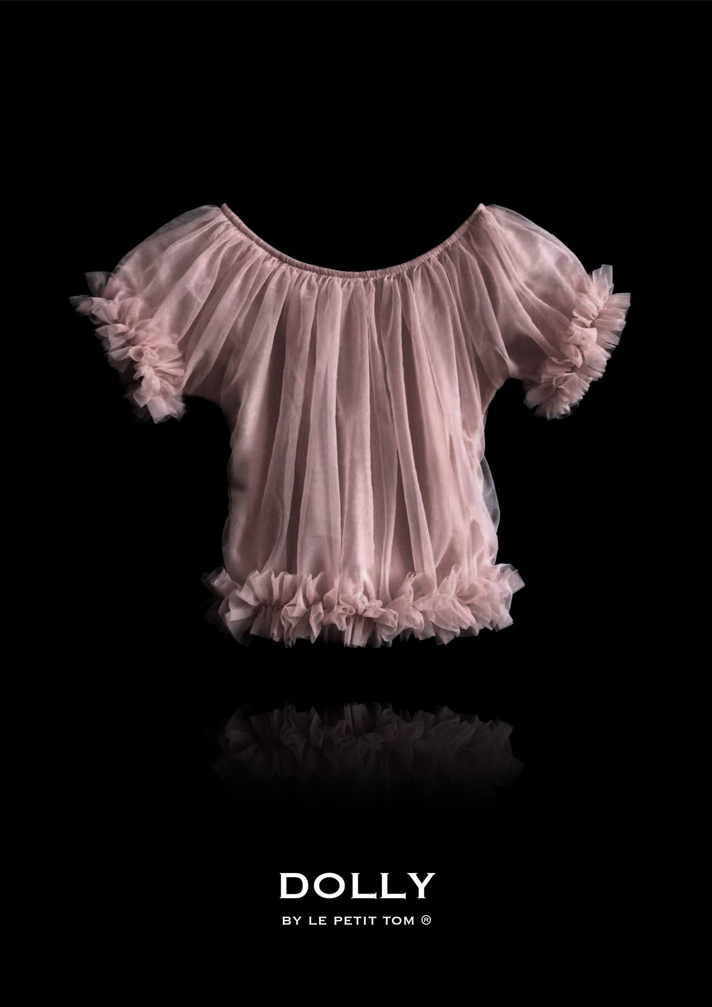 Frilly Princess Top Topp Mauve