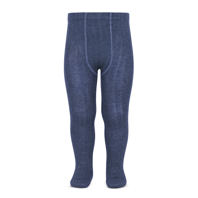 Wide Rib Basic Tights Jean