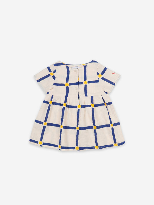 Cube All Over Buttoned Dress