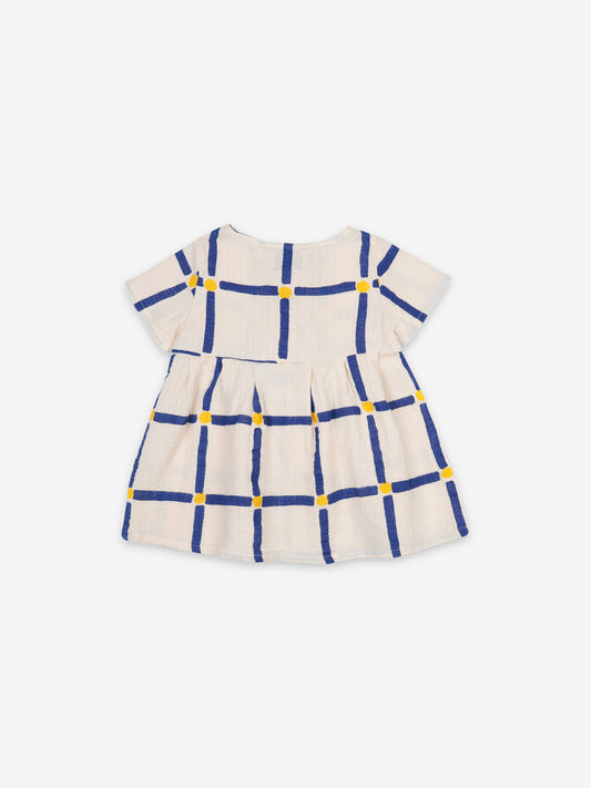 Cube All Over Buttoned Dress