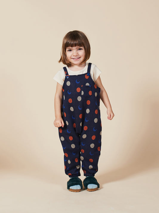 Night Knitted Jacquard Overall