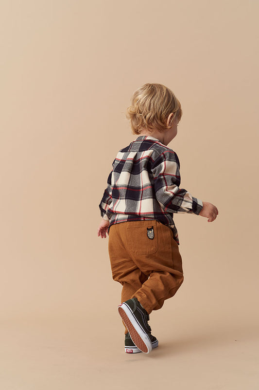 Eik Pants Bone Brown