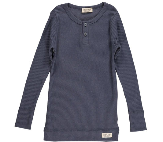 Tee LS, T-shirt - Blue