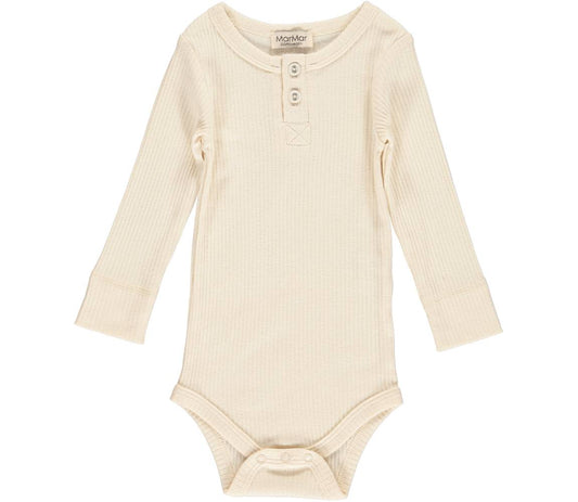 Body LS, Bodystocking - Off White