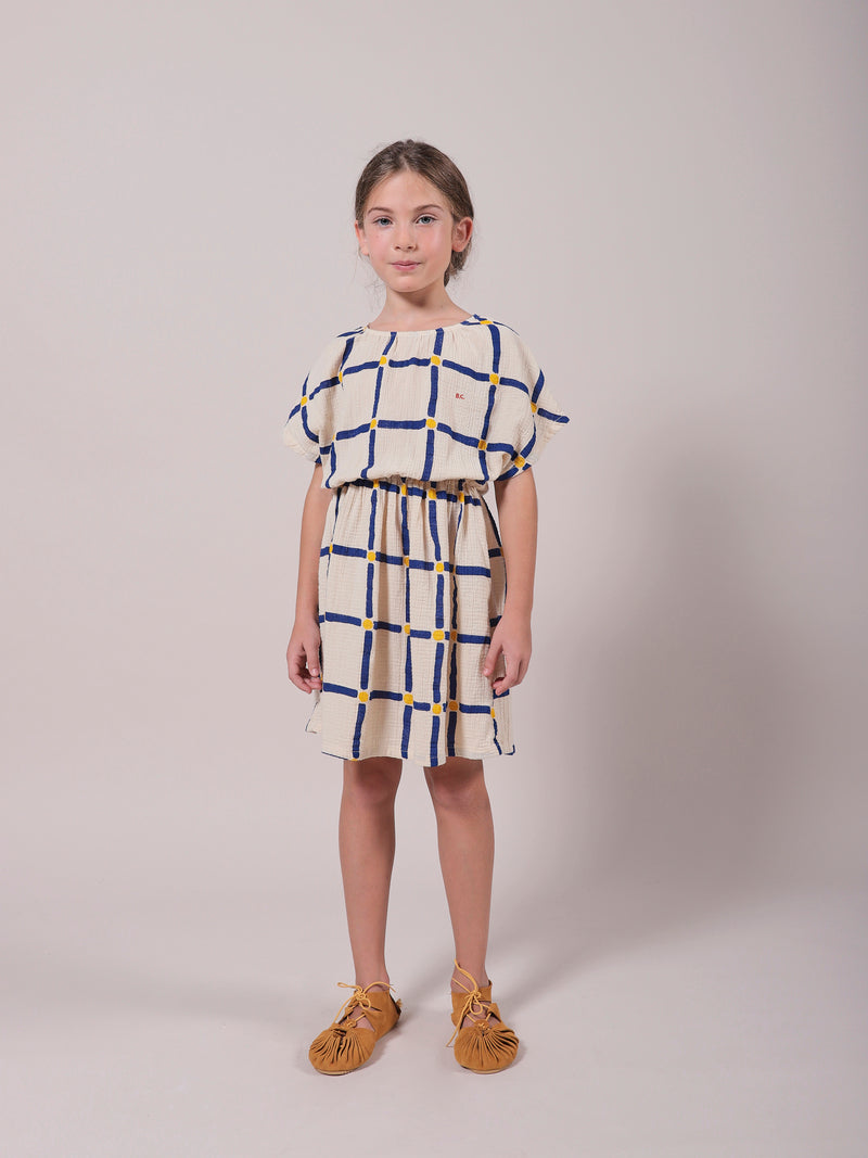 Cube All Over Woven Dress