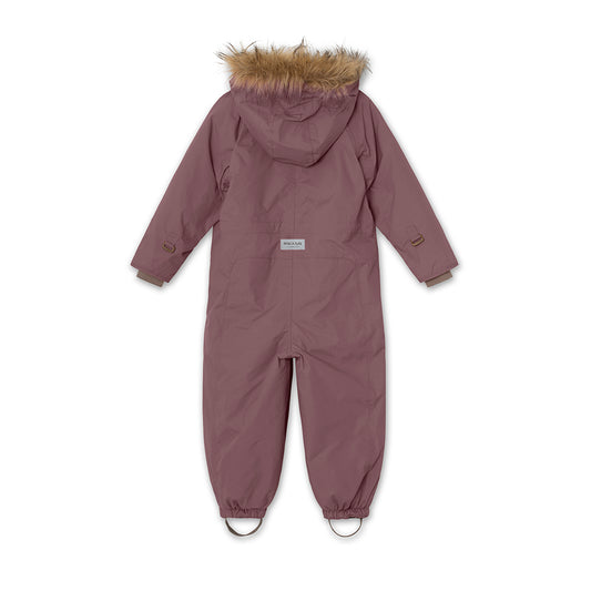 Wisti Snowsuit Fake Fur Huckleberry Plum