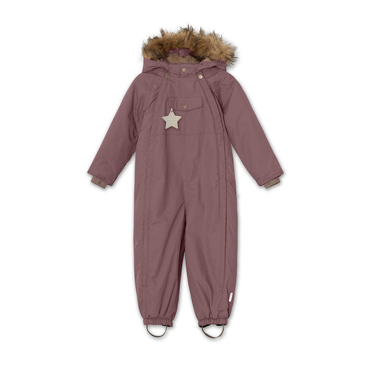 Wisti Snowsuit Fake Fur Huckleberry Plum