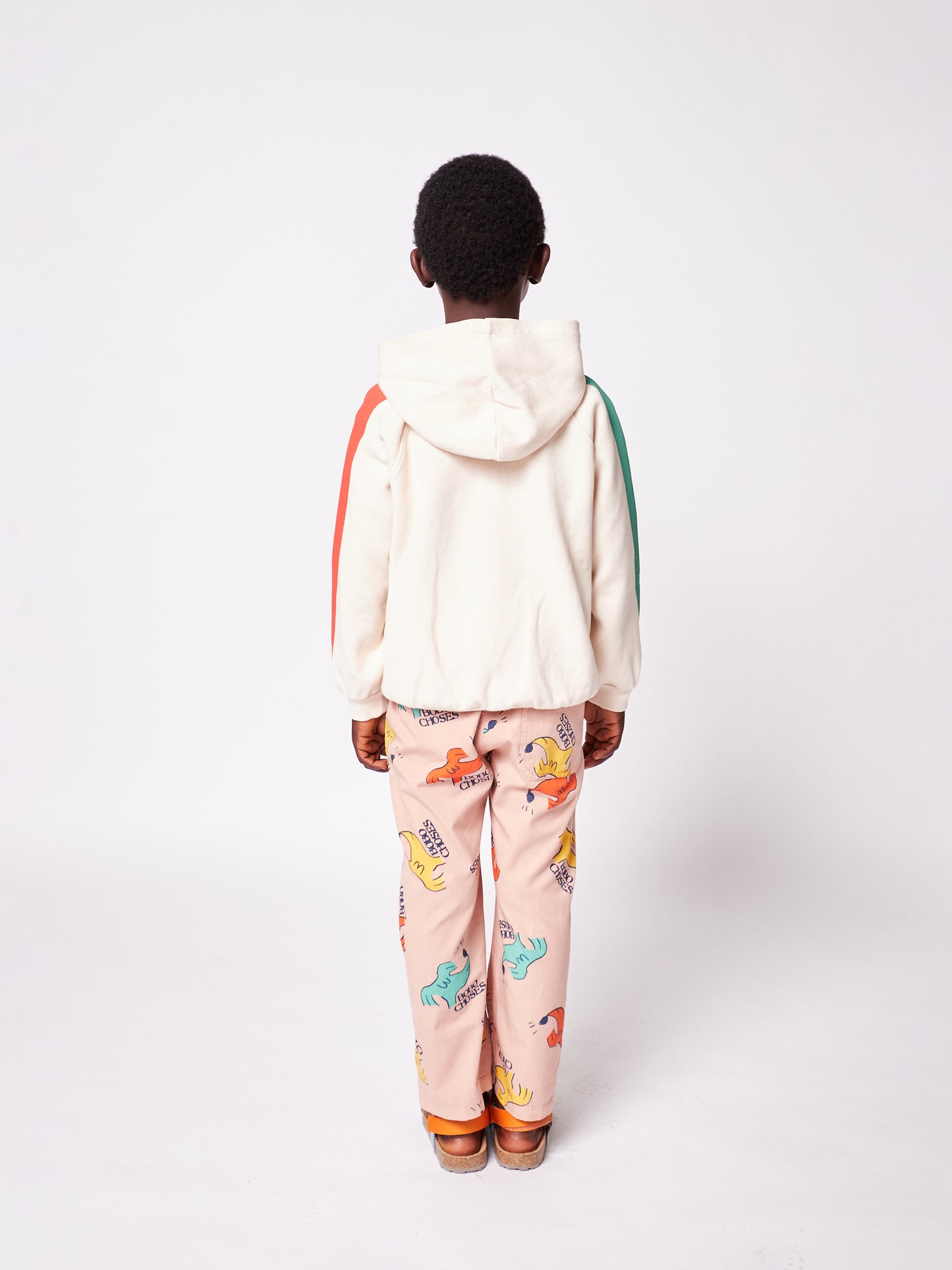 Color Block Hooded