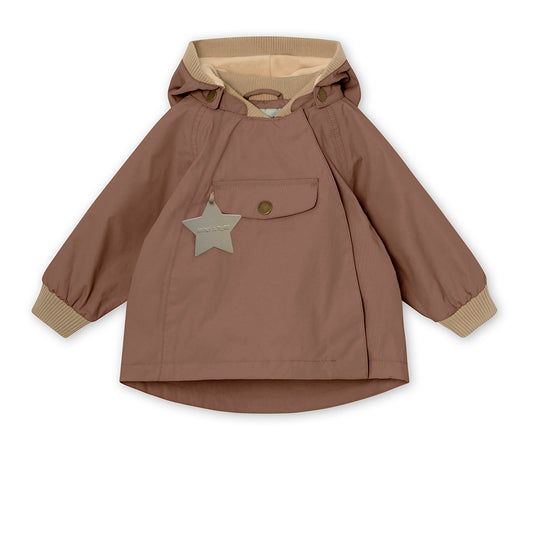 WAI FLEECE LINED SPRING JACKET GRS - Brownie