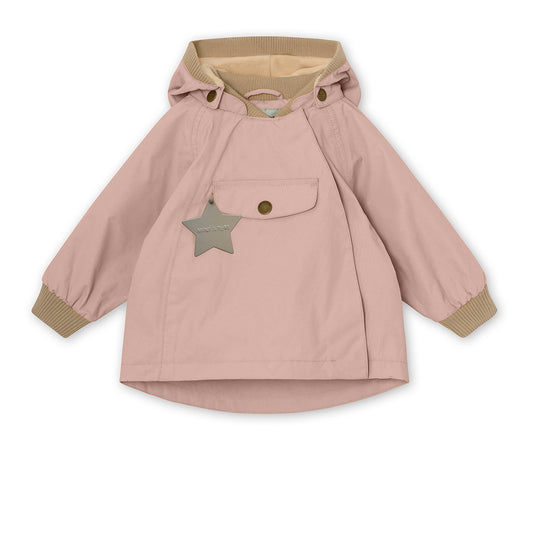 WAI FLEECE LINED SPRING JACKET GRS - Rose Smoke