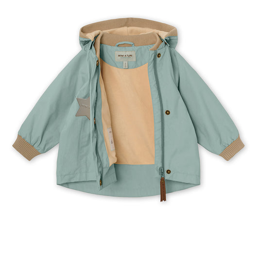 WAI FLEECE LINED SPRING JACKET GRS - Gray Mist