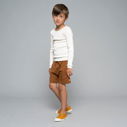 Bergen Classic Ls Blouse Cream