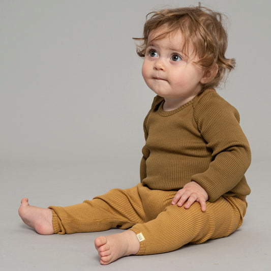 Bieber Classic Leggings Golden Leaf