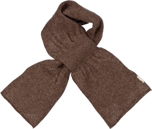 Aris Baby, Baby scarf - Dark Brown Mel.