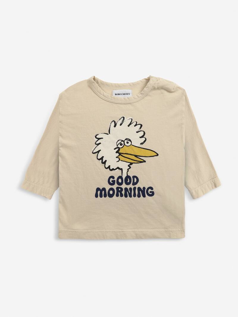 Birdie long sleeve T-shirt soybean