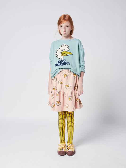 Birdie long sleeve T-shirt wasabi