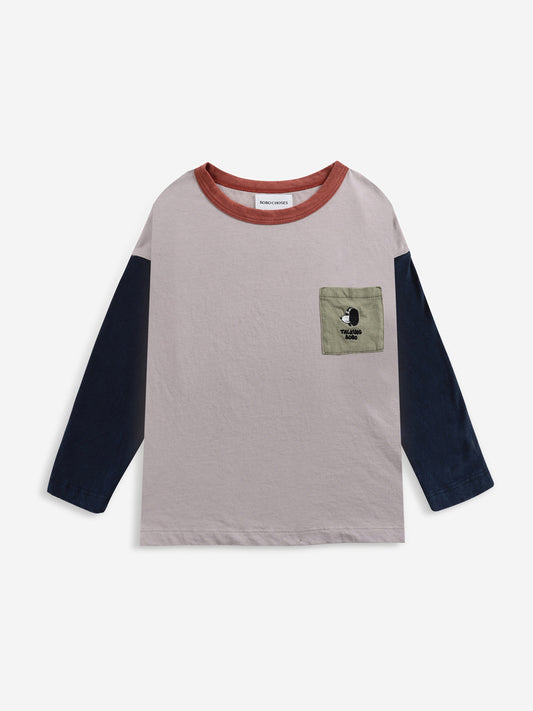 Doggie long sleeve T-shirt Royal Blue