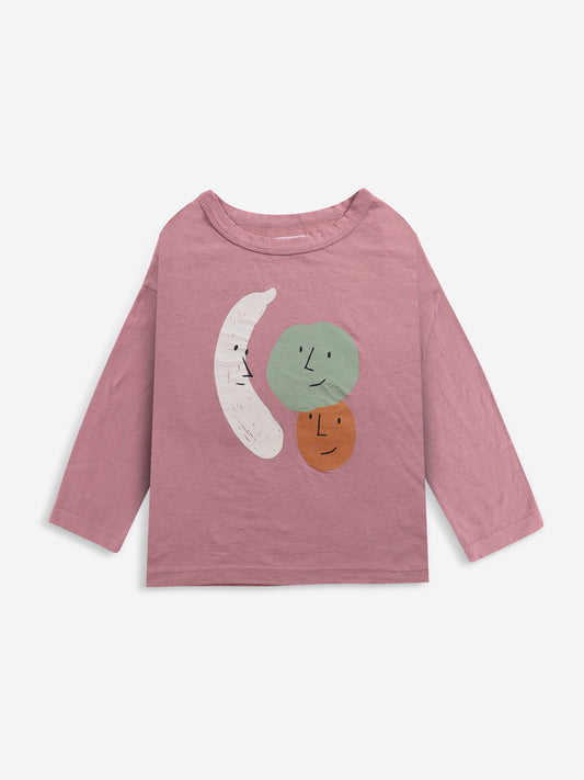 Fruits long sleeve T-shirt mesa rose