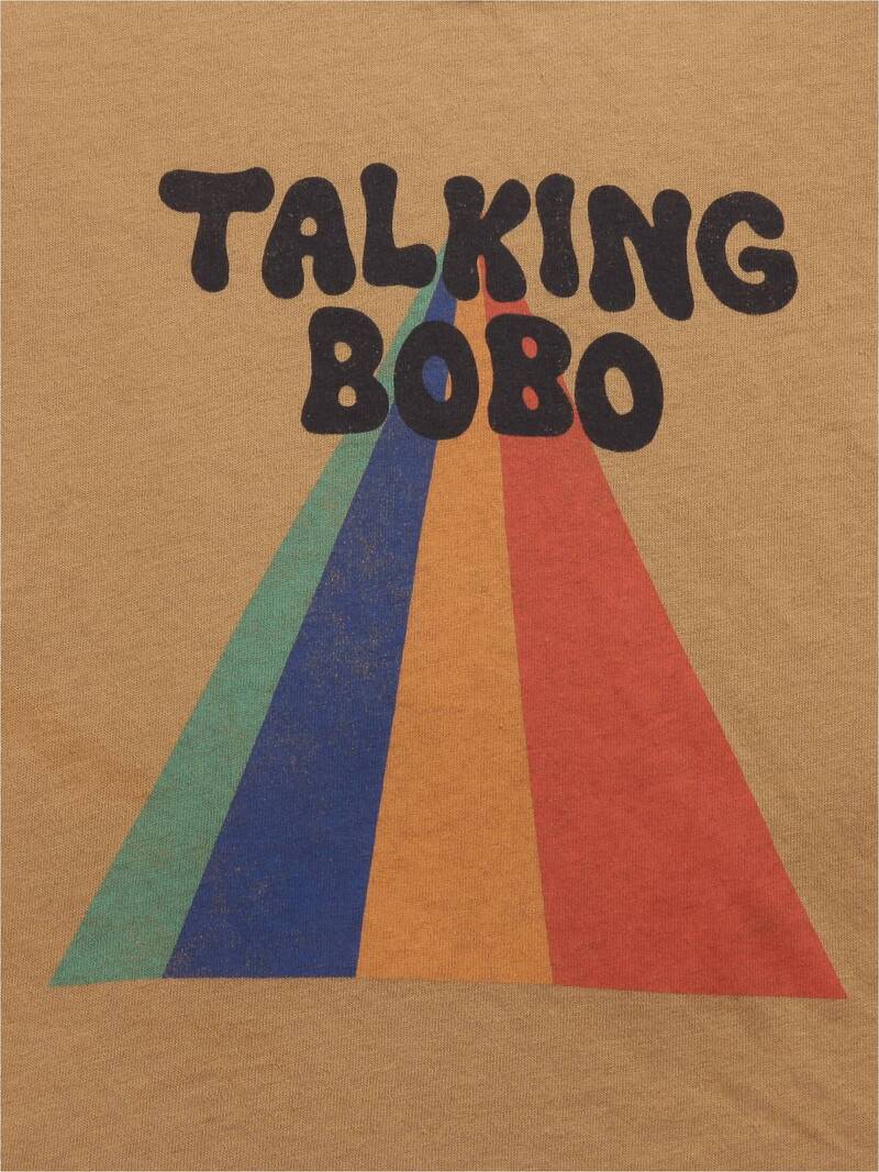 Talking Bobo Rainbow long sleeve T-shirt apple cinnamon